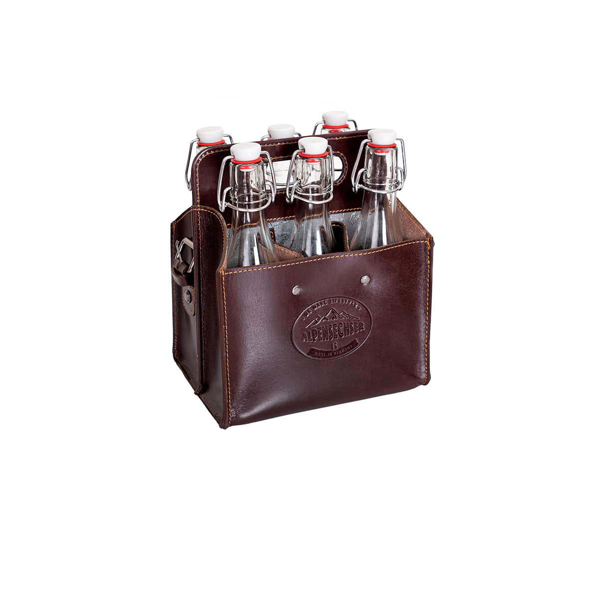 Getränketasche ALPENSECHSER, Farbe wine