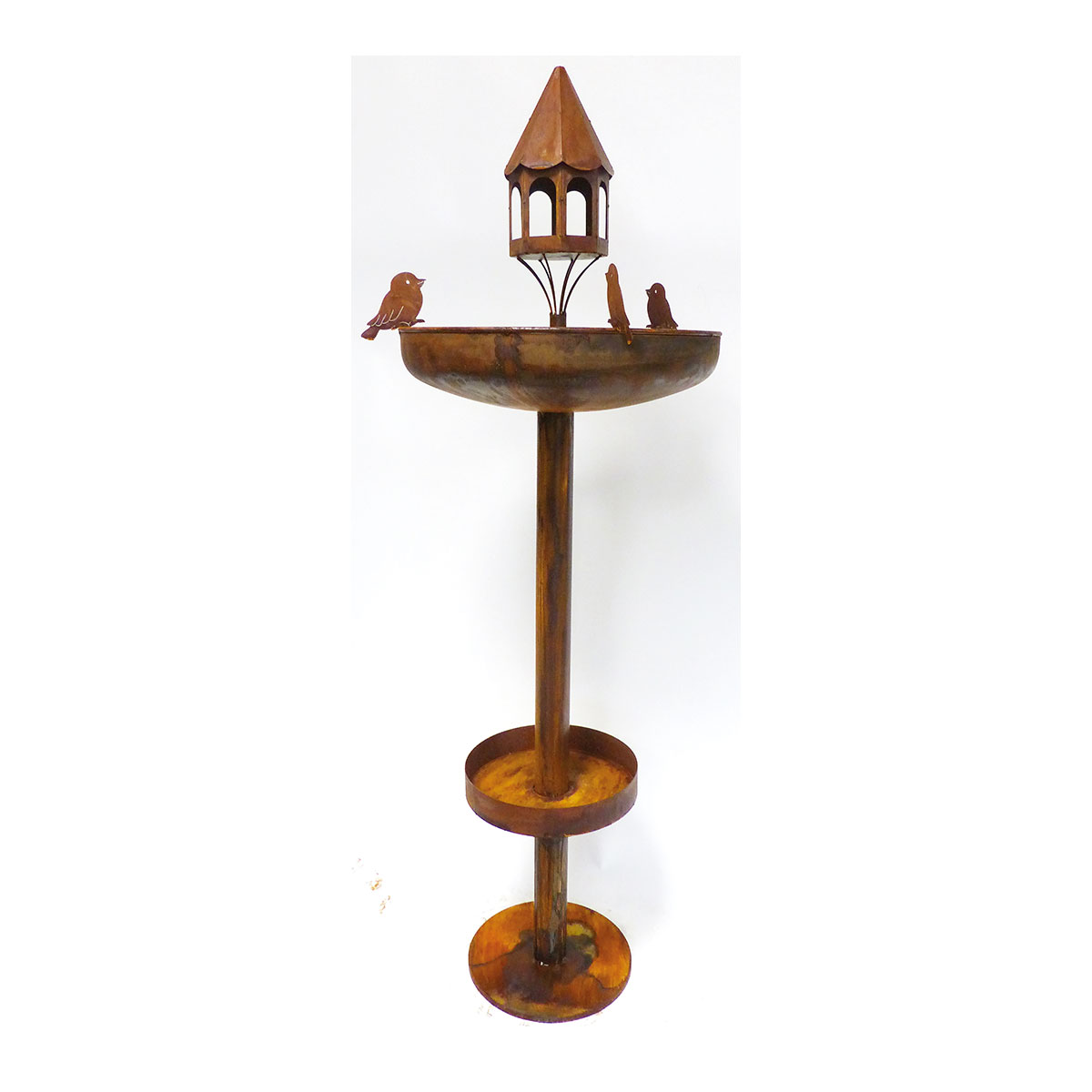 Vogeltränke Tim, Edelrost