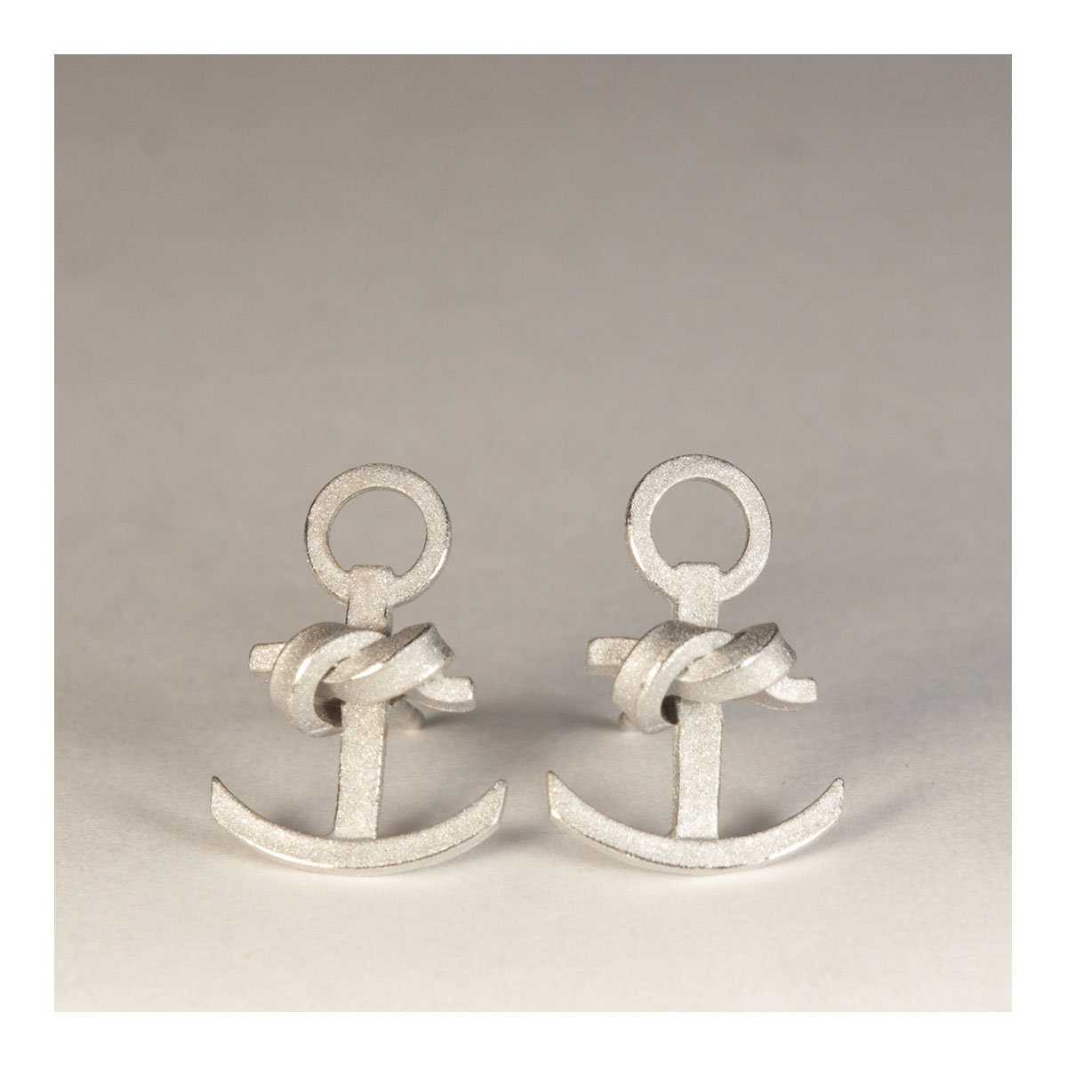  Ohrstecker Anker hell