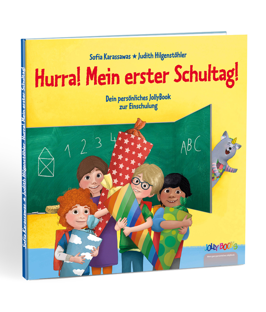 Hurra! Mein erster Schultag!